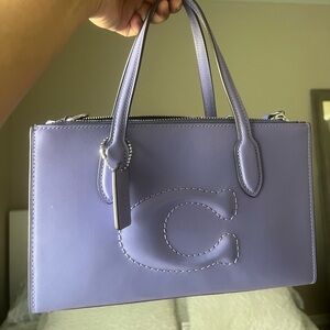 COACH Nina Small Tote light violet